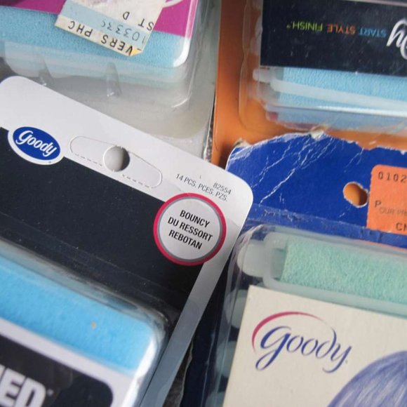 Goody Foam Rollers Volume Body Curls Hair Curlers Soft Bouncy Small Medium Large - Picture 3 of 16